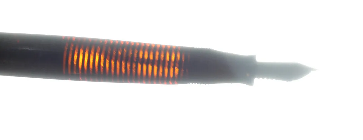 1945 PARKER VACUMATIC MAJOR AZURE BLUE PEARL FOUNTAIN PEN RESTORED