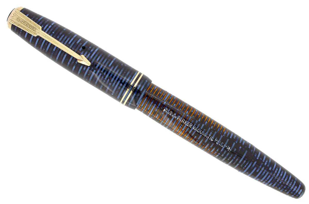 1946 PARKER AZURE PEARL VACUMATIC FOUNTAIN PEN RESTORED