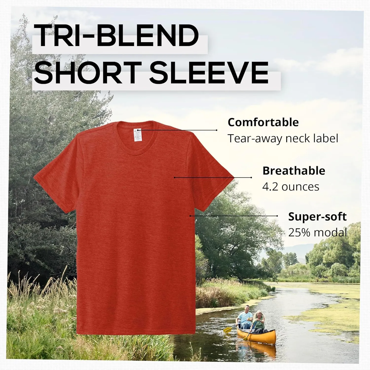 Allmade Unisex Tri-Blend T-Shirt