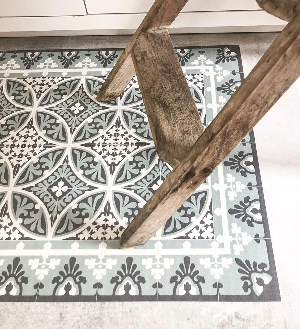 Barcelona Meadow Vinyl Rug