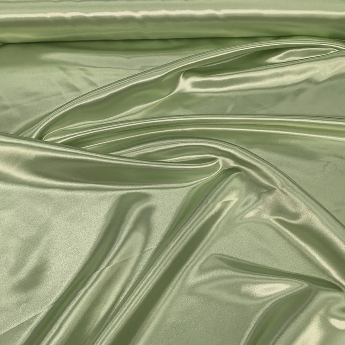 Bridal Satin Table Linen in Sage 152