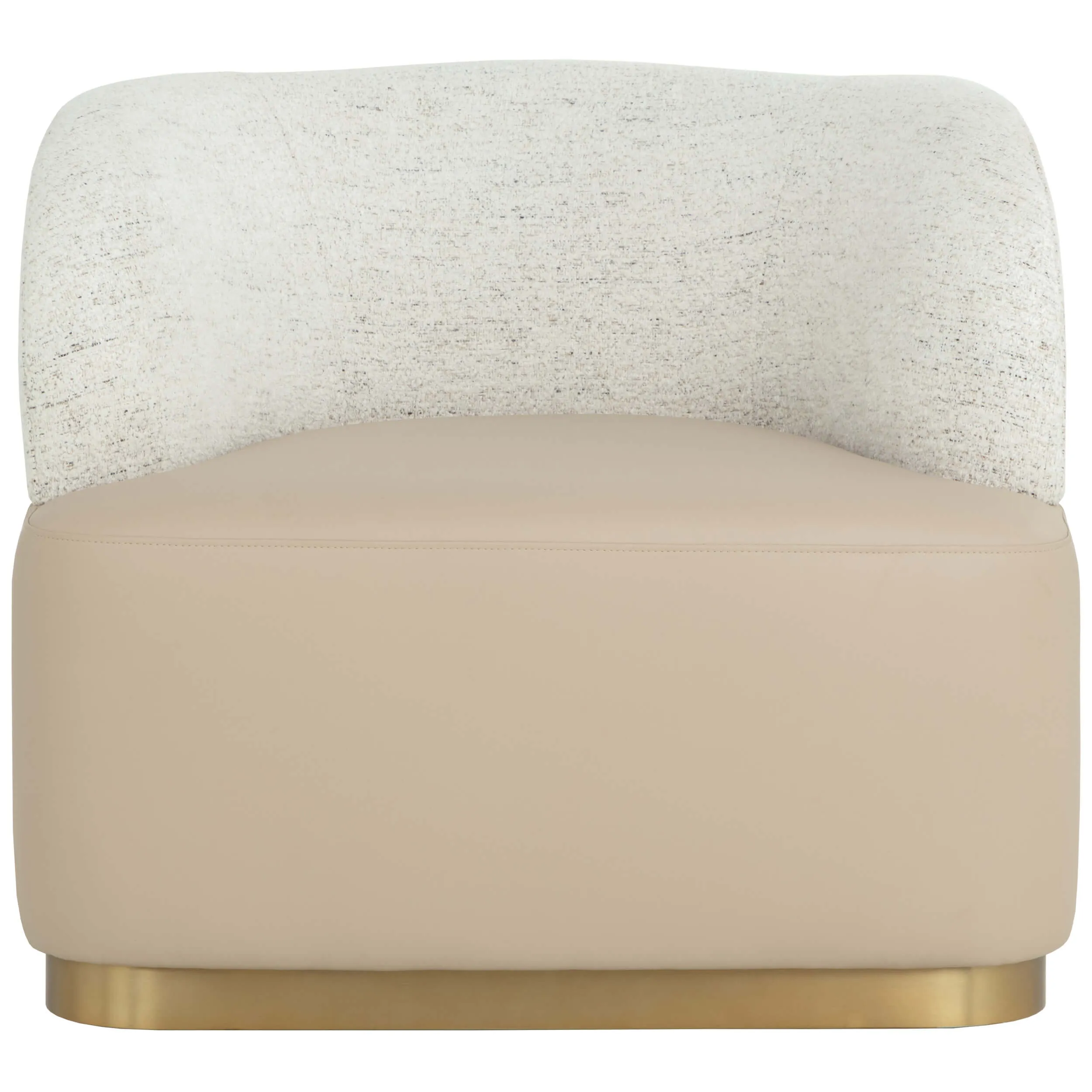 Brinda Swivel Chair, Napa Beige/Hailey Moon