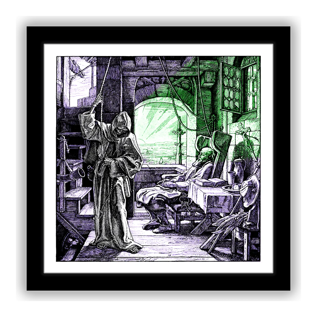 Crypt Monarch - The Bell Ringer Art Print (Framed)