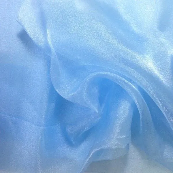 Crystal Sheer Organza Fabric By The Roll (100 Yards) 25 Colors