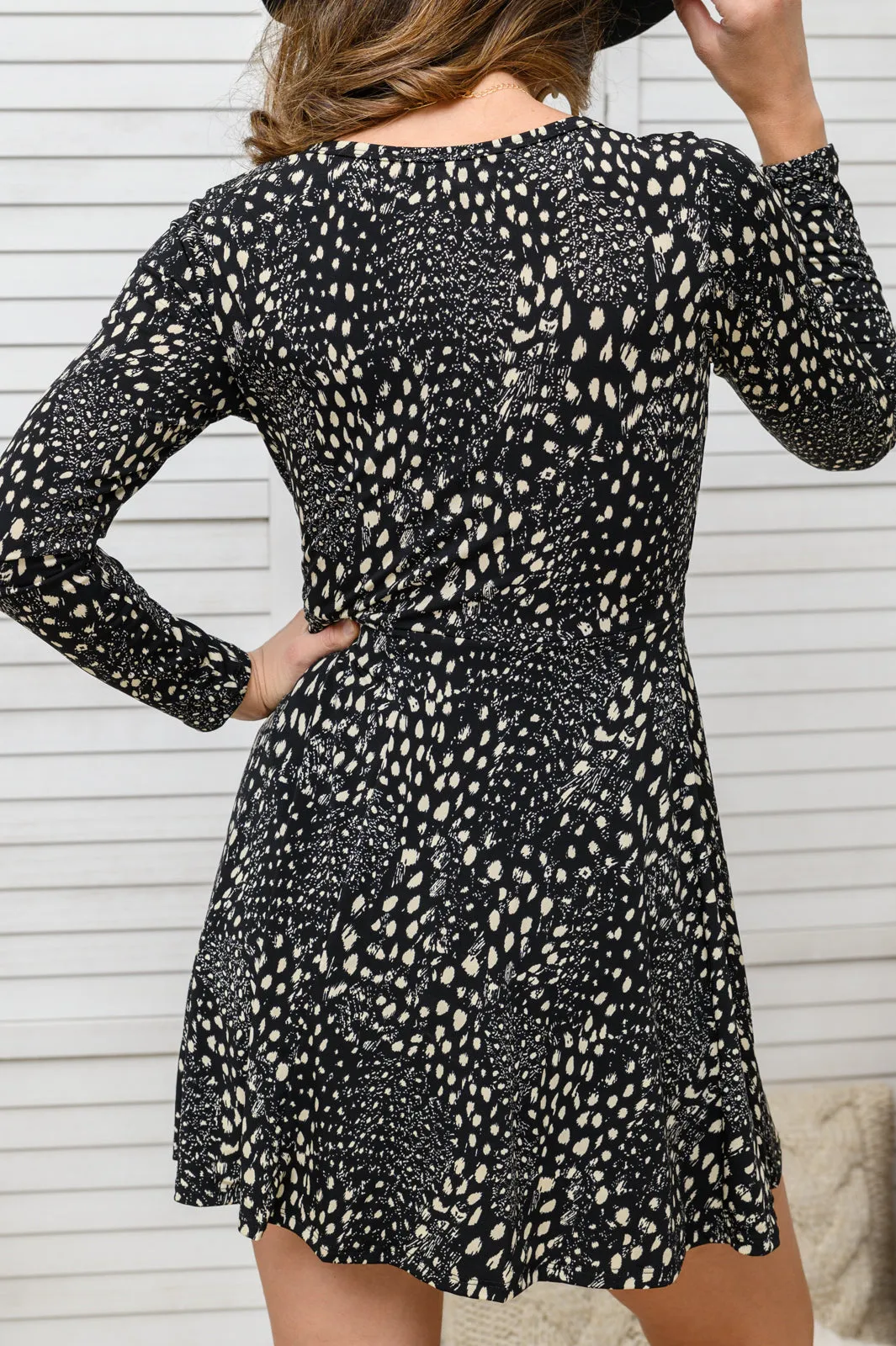 Fay Long Sleeve V Neck Romper