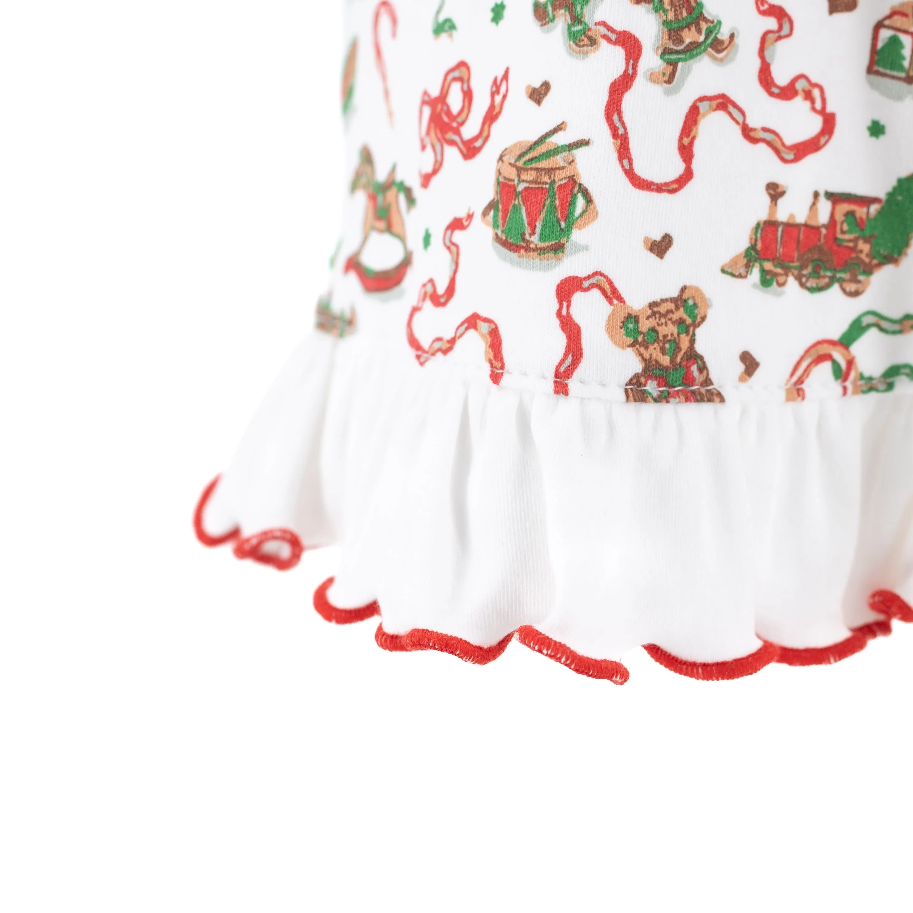 Gingerbread Girl Smocked Nightgown