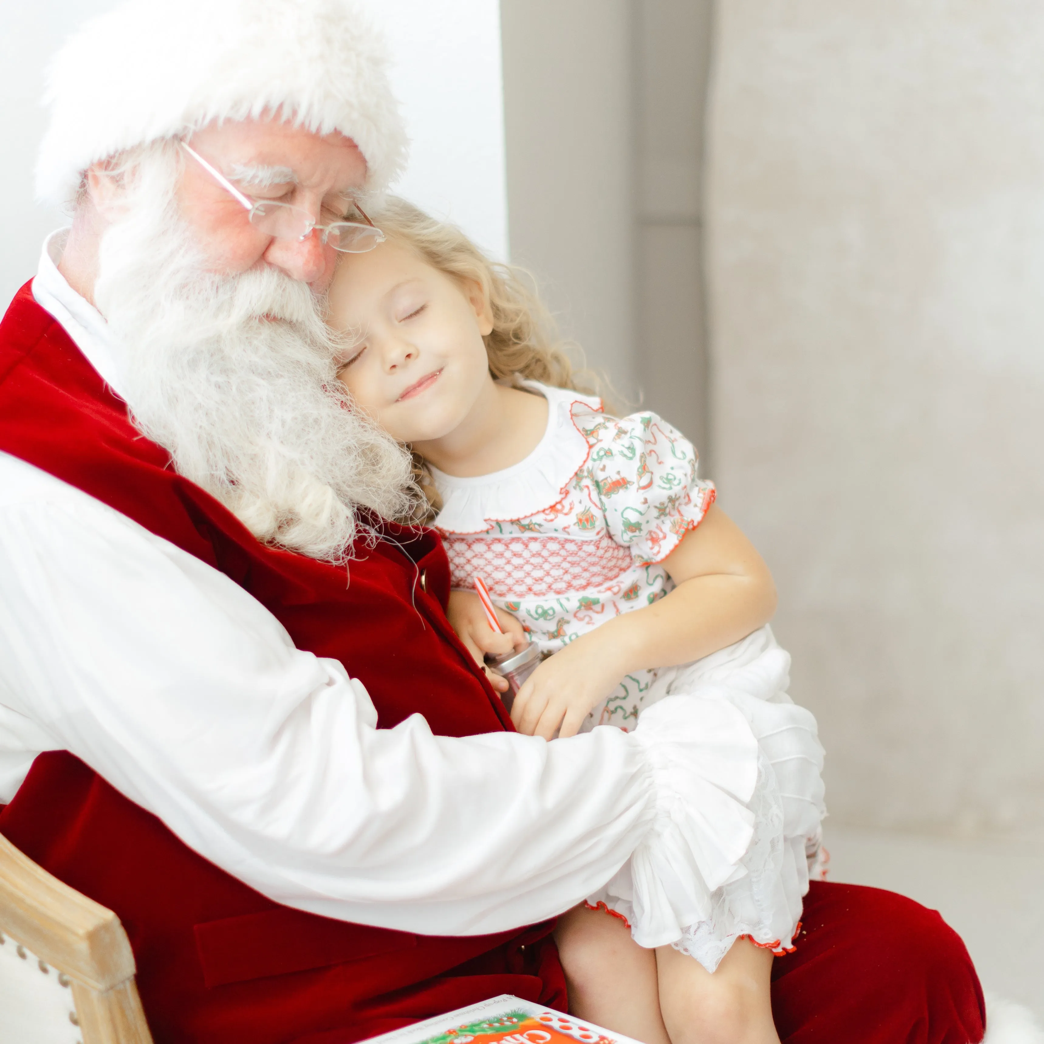 Gingerbread Girl Smocked Nightgown