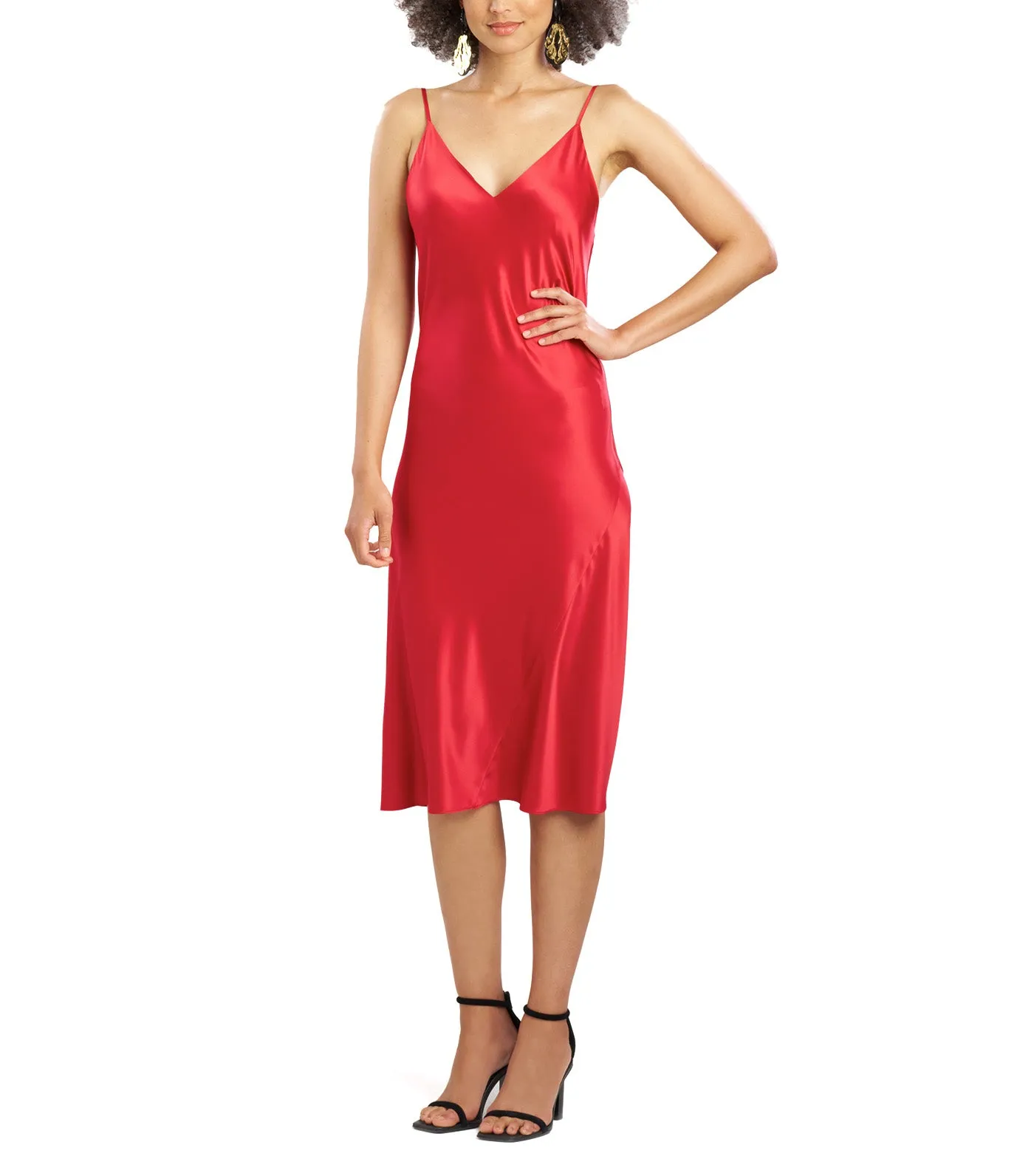 Glamour Gown Brocade Red