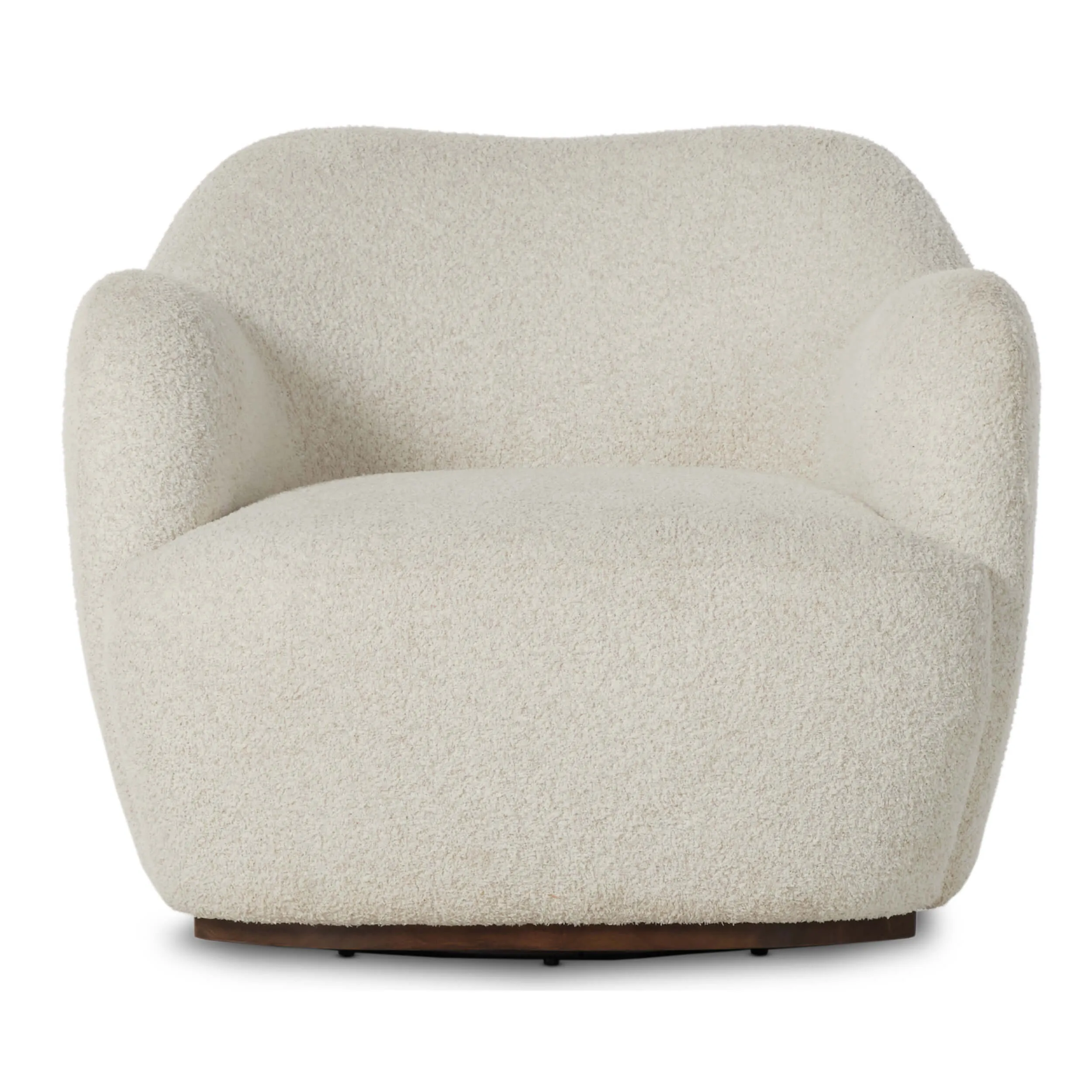 Julius Swivel Chair, Sheldon Ivory