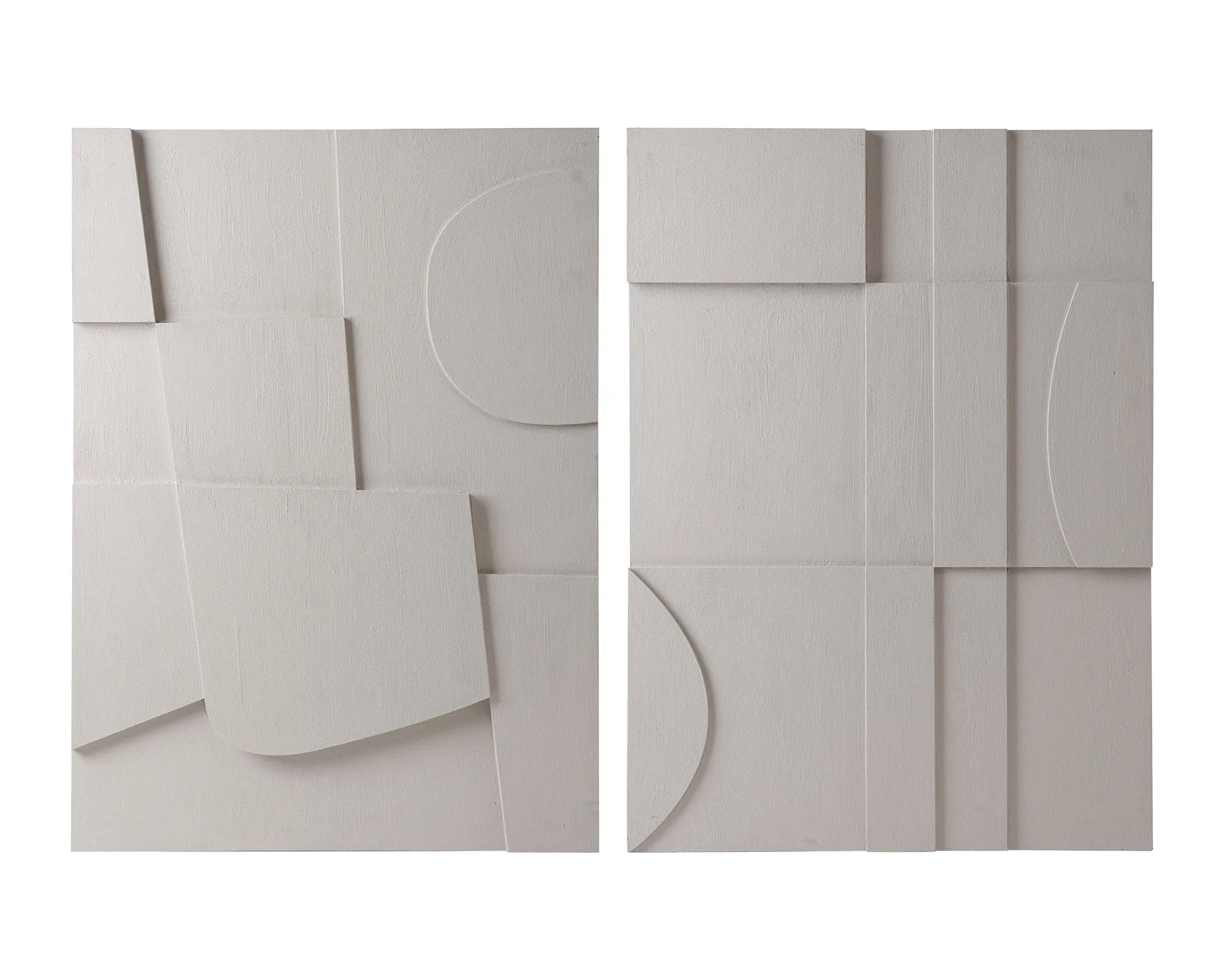 Liang & Eimil Cottara I Painting – White