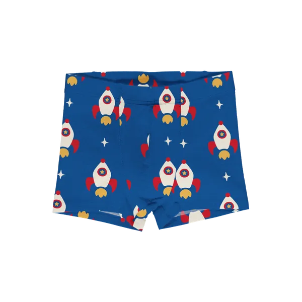 Maxomorra Rocket Organic Cotton Boxer Shorts