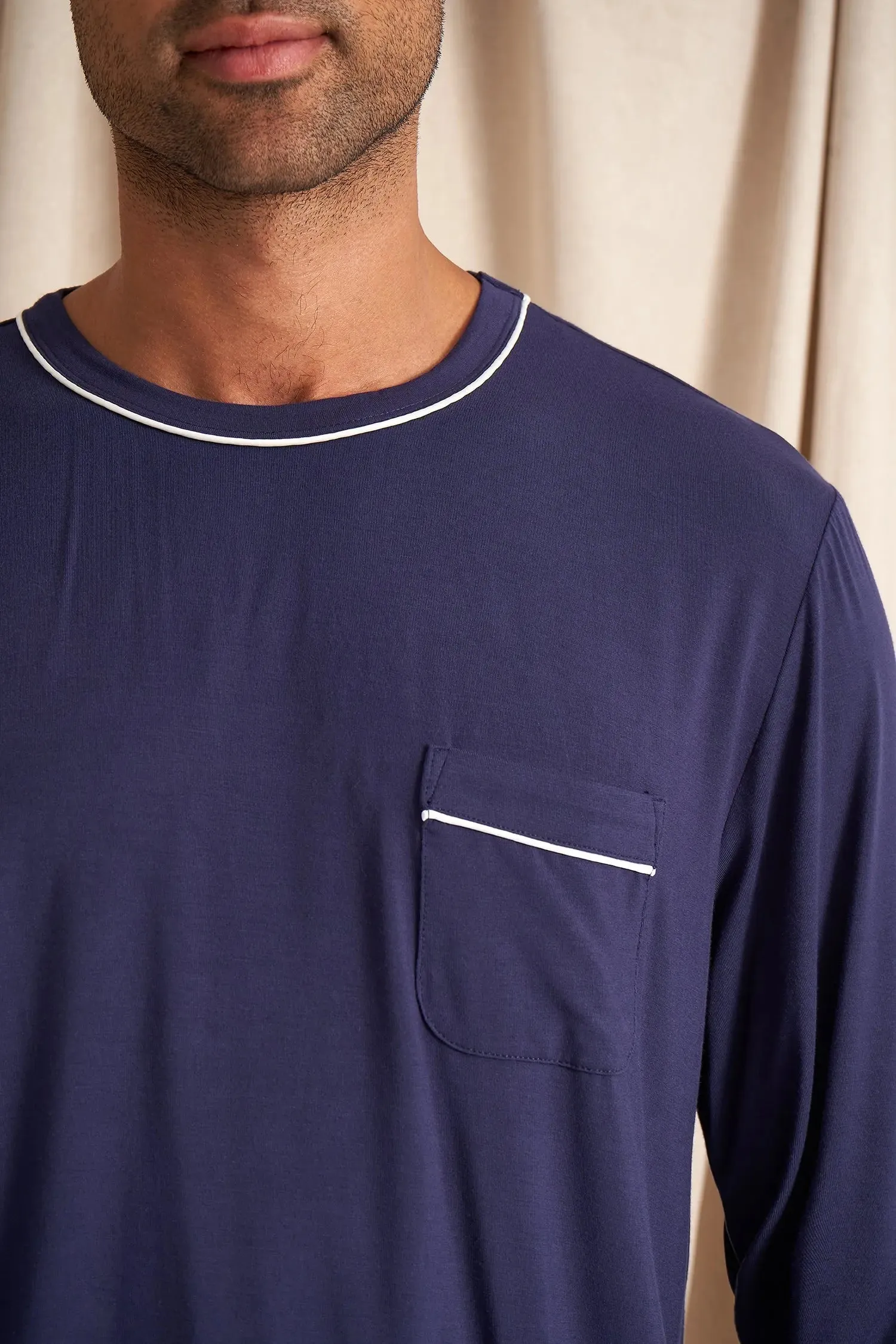 Mister You Bamboo Pyjama Set in Midnight