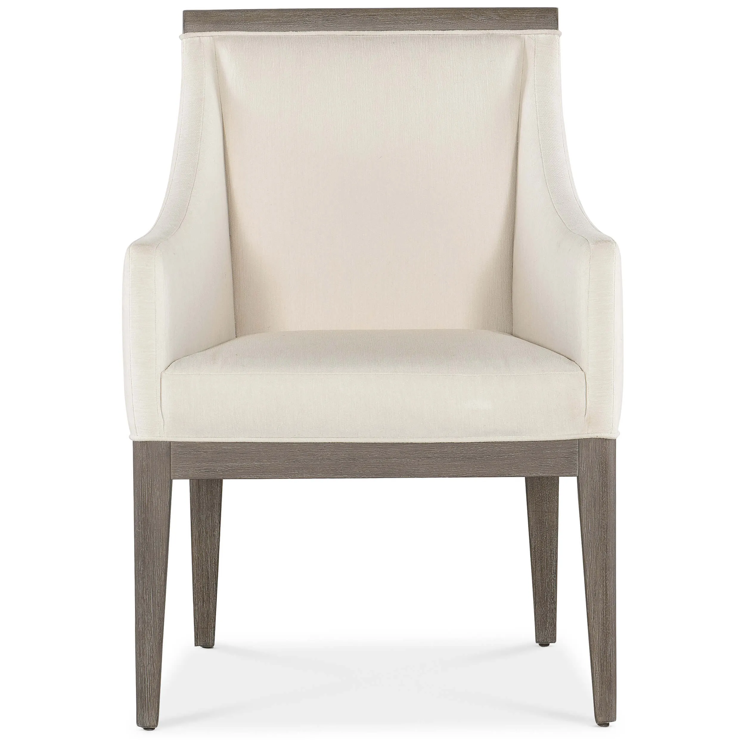 Modern Mood Arm Chair, Cottony Cotton/Mink, Set of 2
