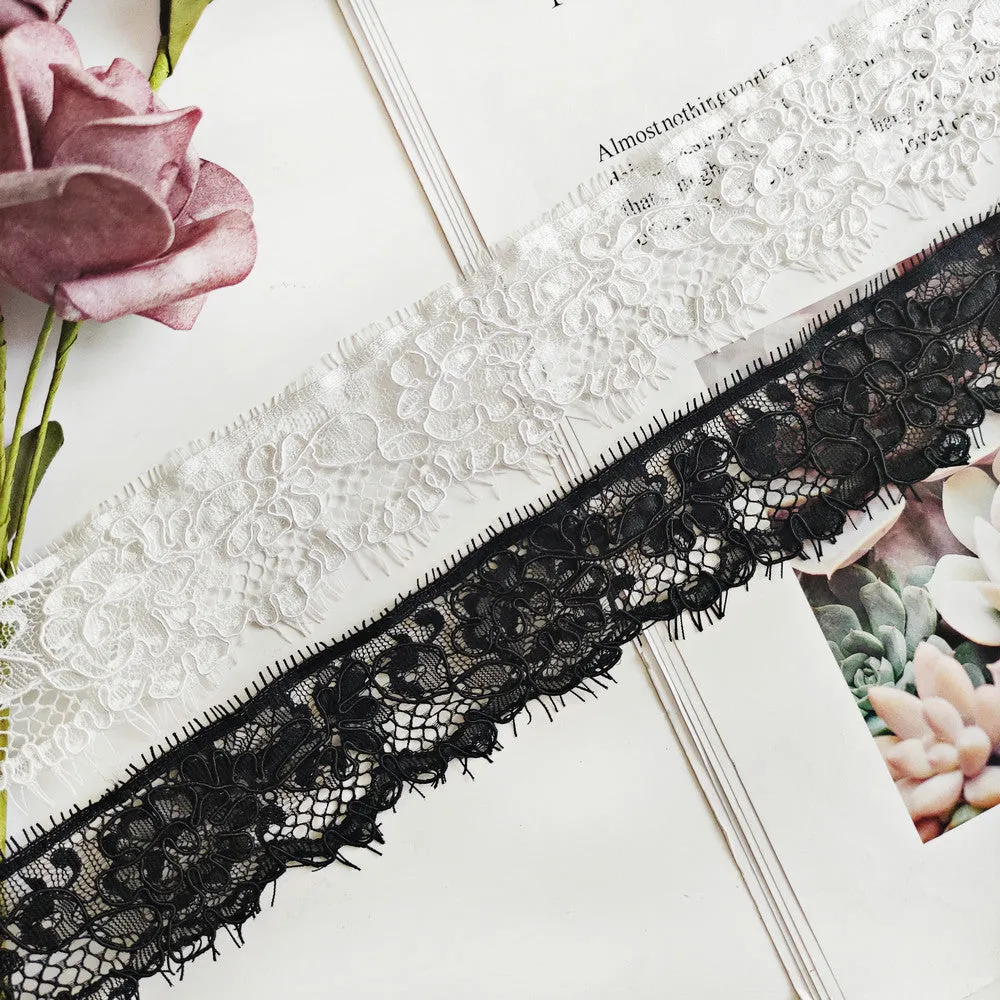 OEKO-TEX BSCI eyelash lace NFD16A006