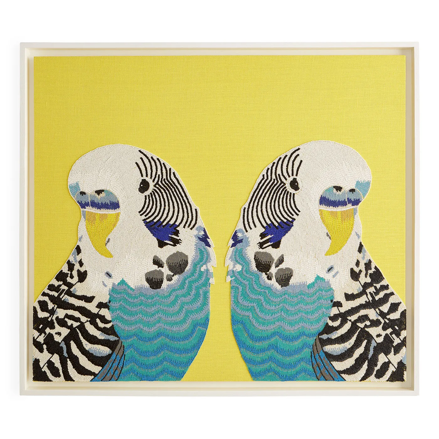 Parakeet Beaded Art
