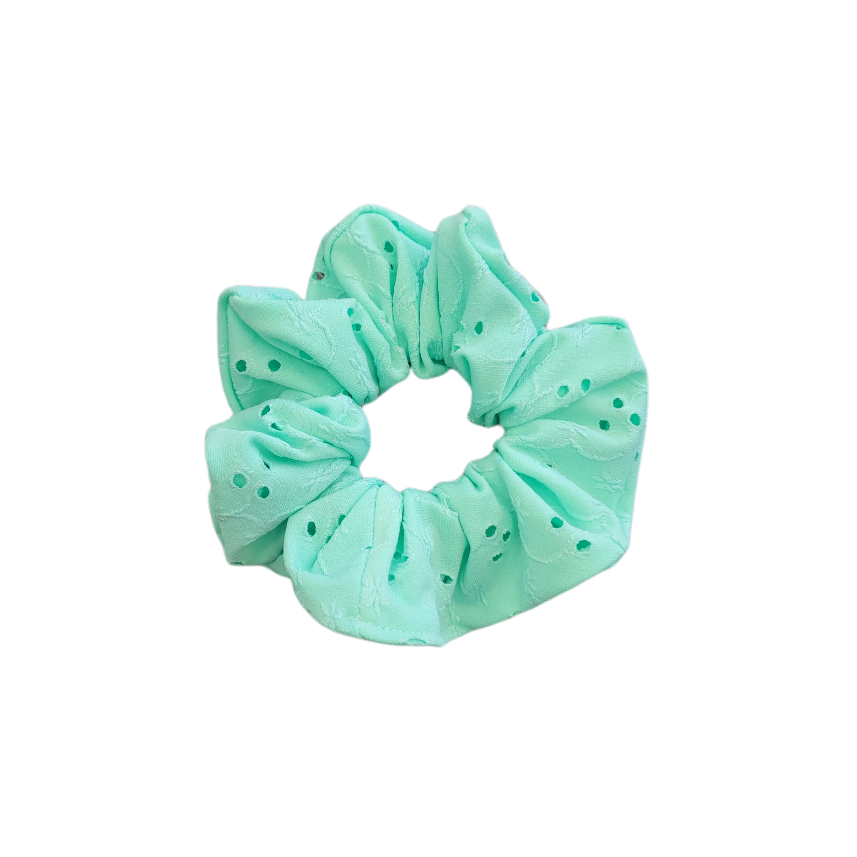 Pastel Poolside Mint Scrunchie