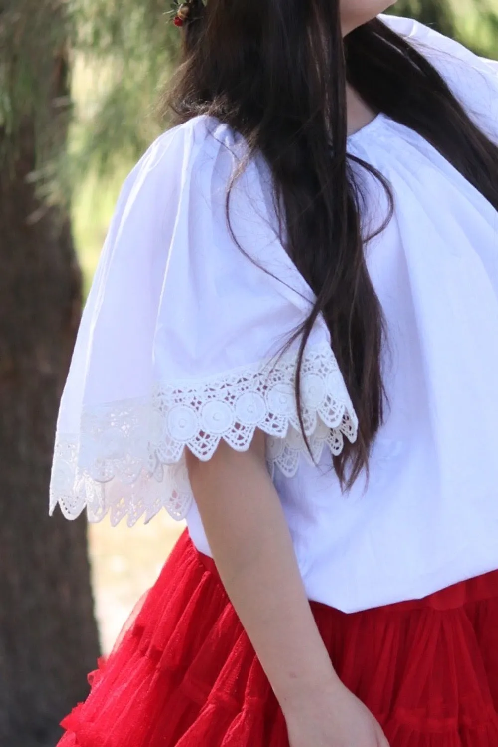 Rayne Boho Blouse | Crisp White