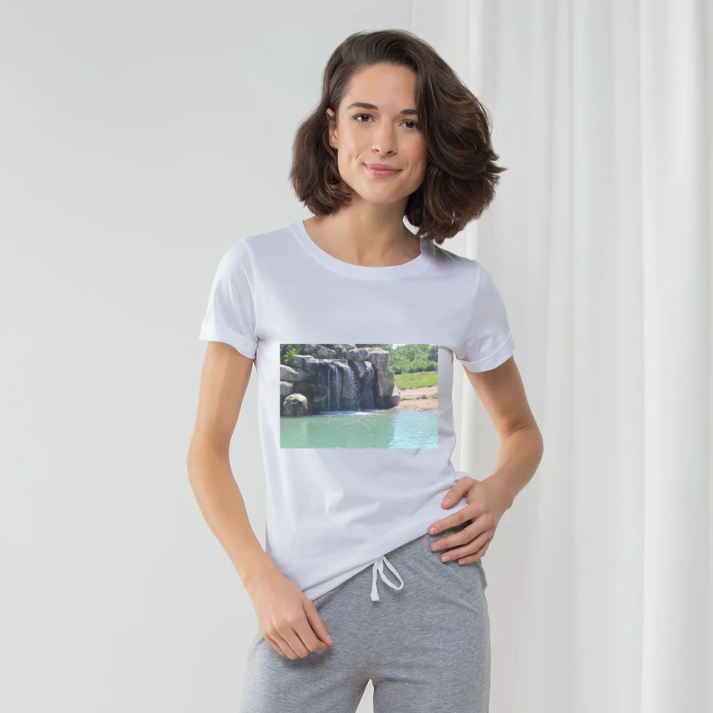 Rock Waterfall Women's Long Pant Pyjama Set