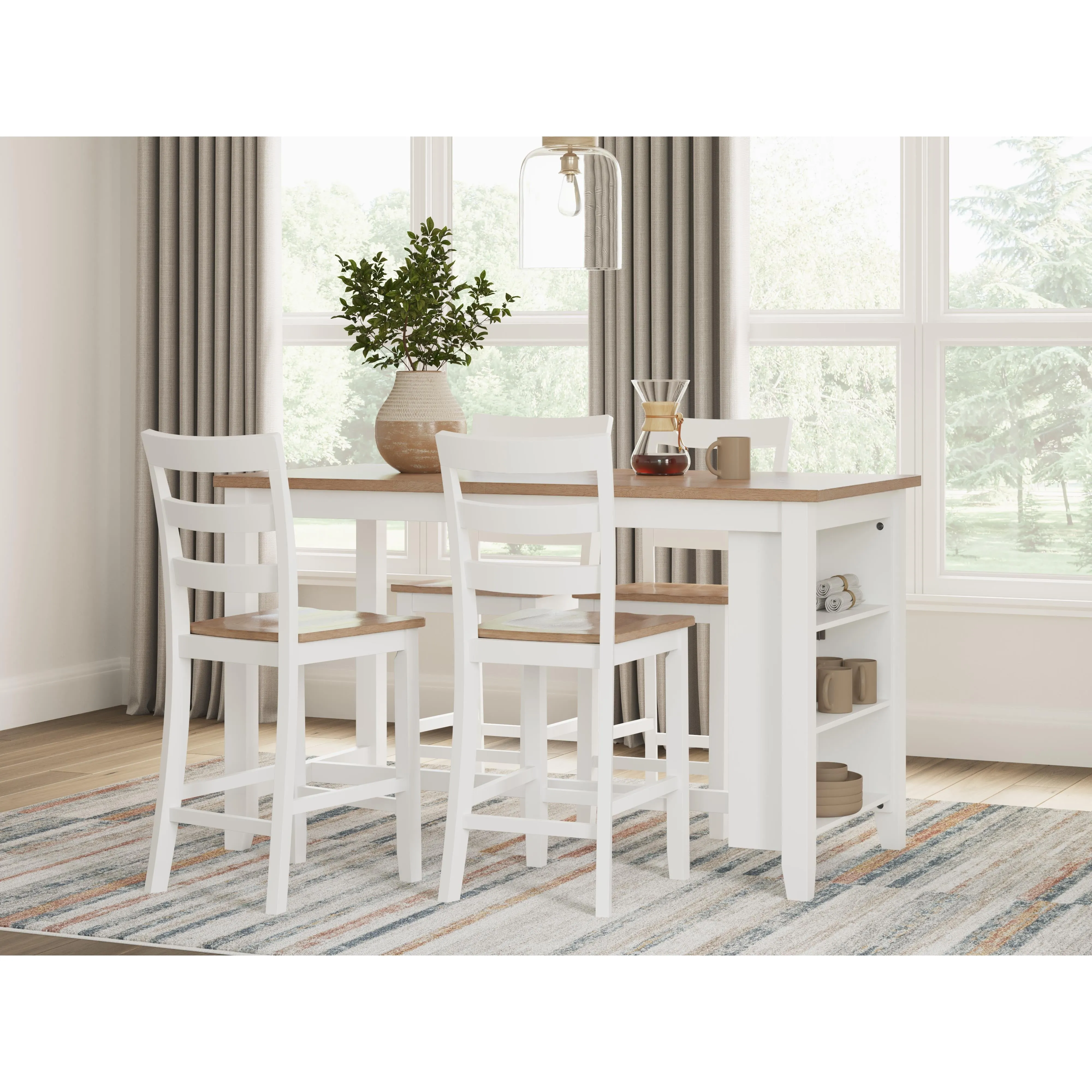 Signature Design by Ashley Gesthaven Counter Height Stool D398-124