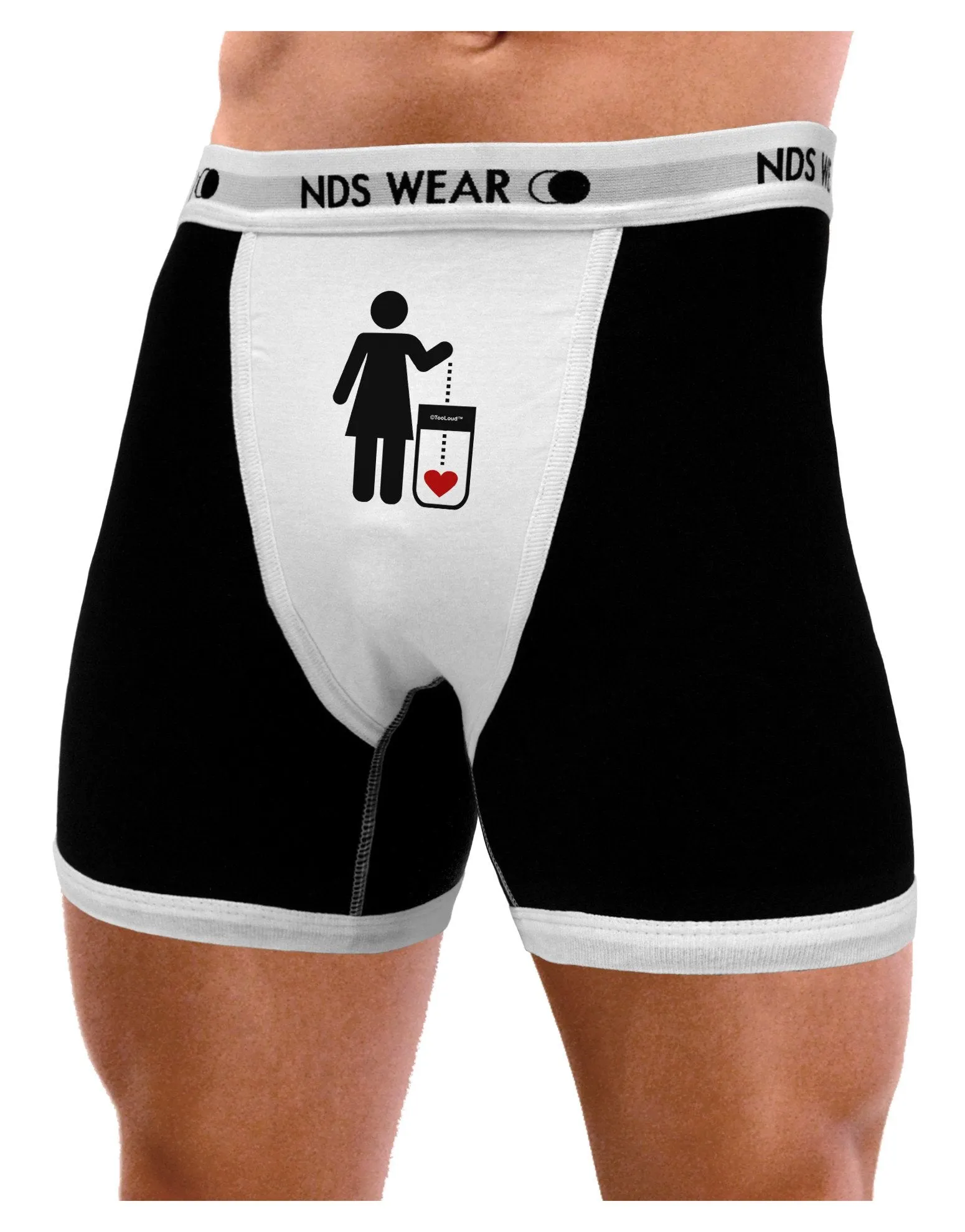 Single and Happy - Single Woman Mens Boxer Brief Underwear by TooLoud
