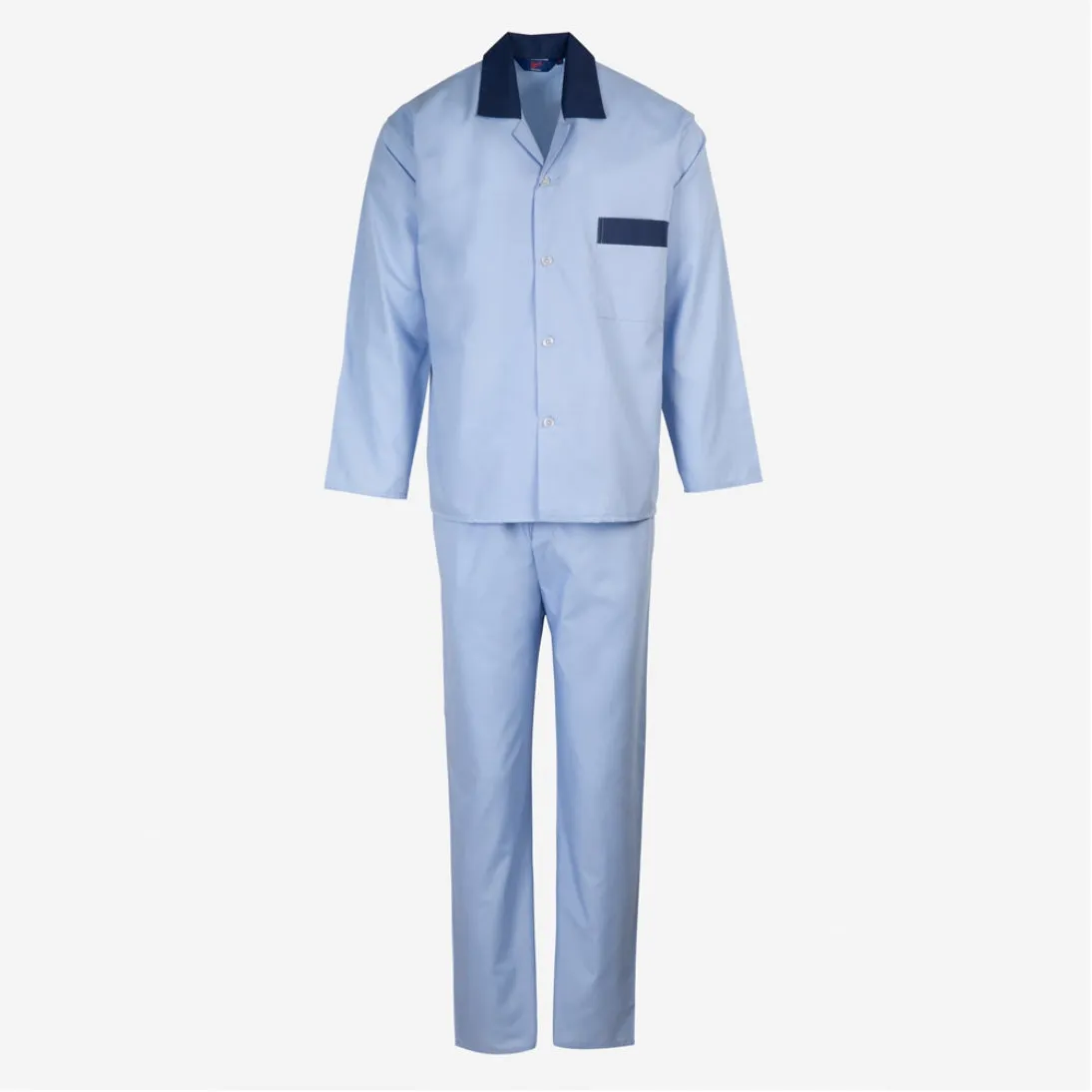 Somax Poly/Cotton Contrast Pyjamas with Elastic Waist MT117