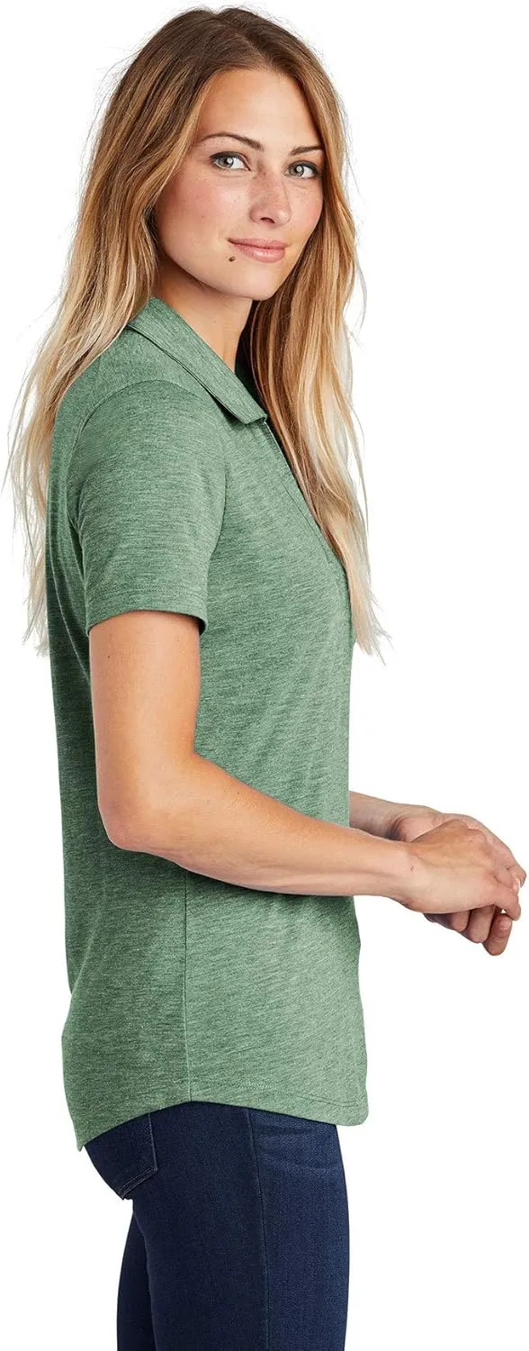 SPORT-TEK Women's PosiCharge Tri-Blend Wicking Polo LST405