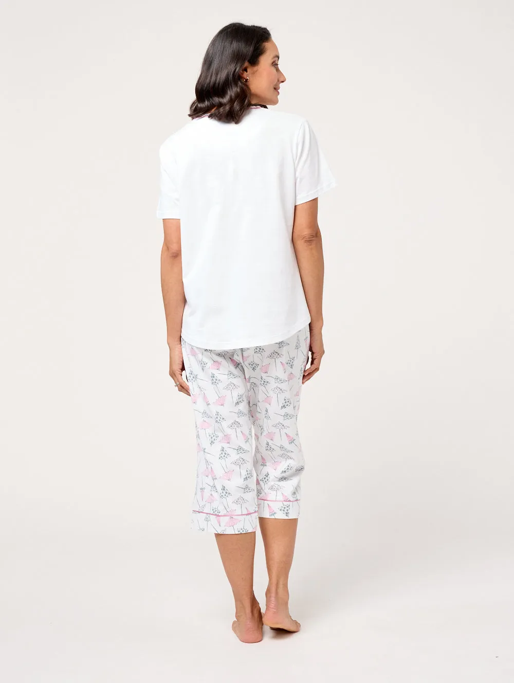Sun Shades Short Sleeve 3/4 Pyjama Set