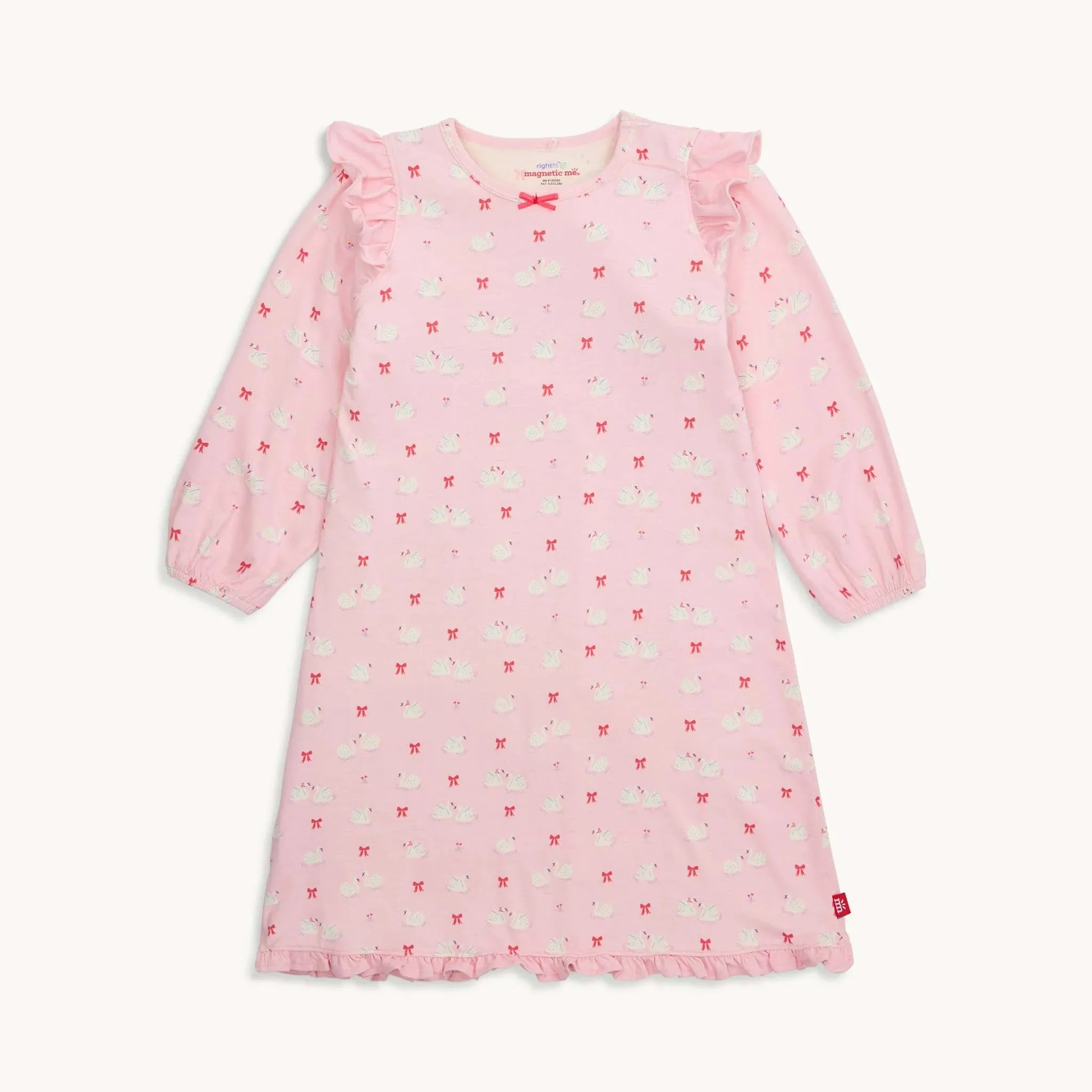 Swan Of A Kind RightFit™ Magnetic Nightgown