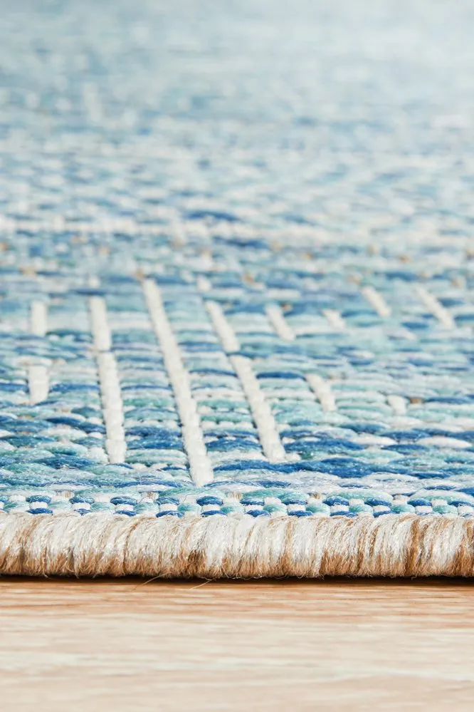 Terrace 5505 Rug (Blue) by Rug Culture