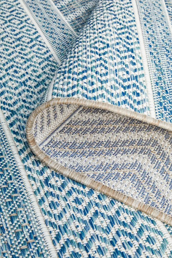 Terrace 5505 Rug (Blue) by Rug Culture
