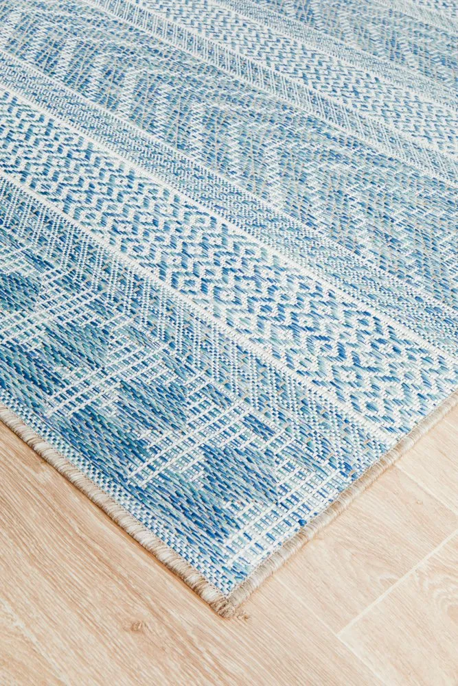 Terrace 5505 Rug (Blue) by Rug Culture