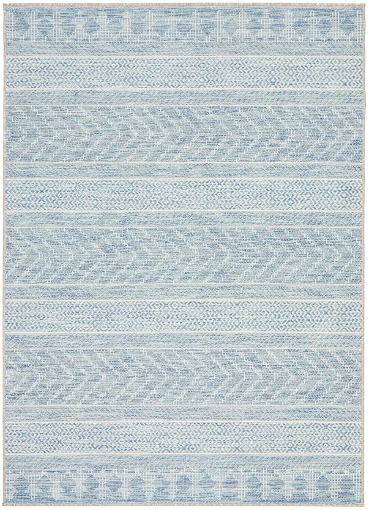 Terrace 5505 Rug (Blue) by Rug Culture
