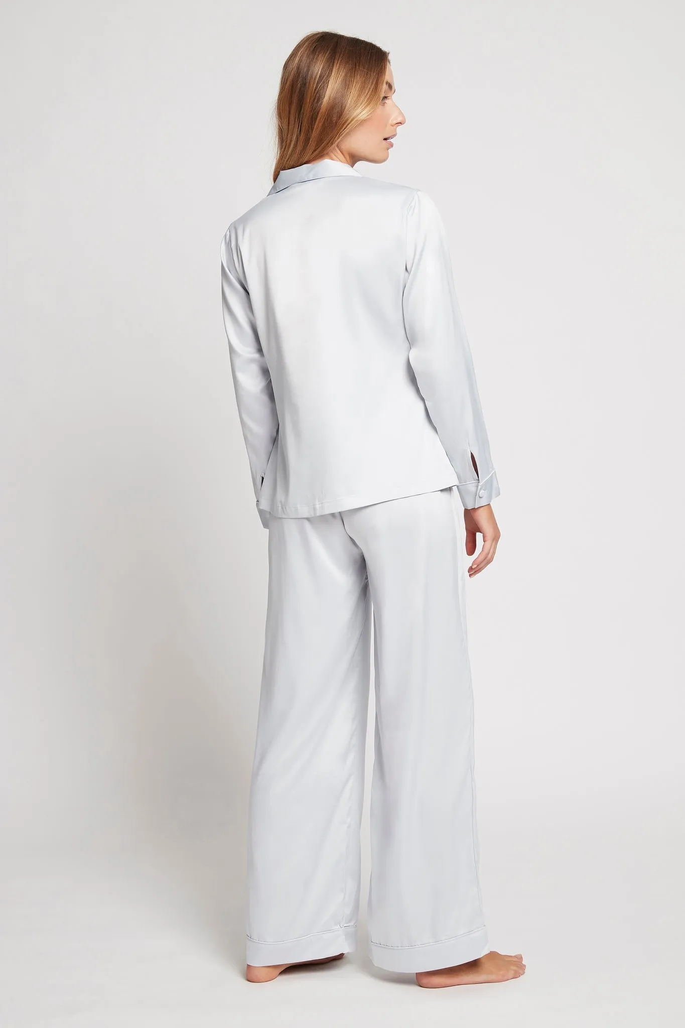 Toni Lounge Pyjama Set - Eggshell Blue