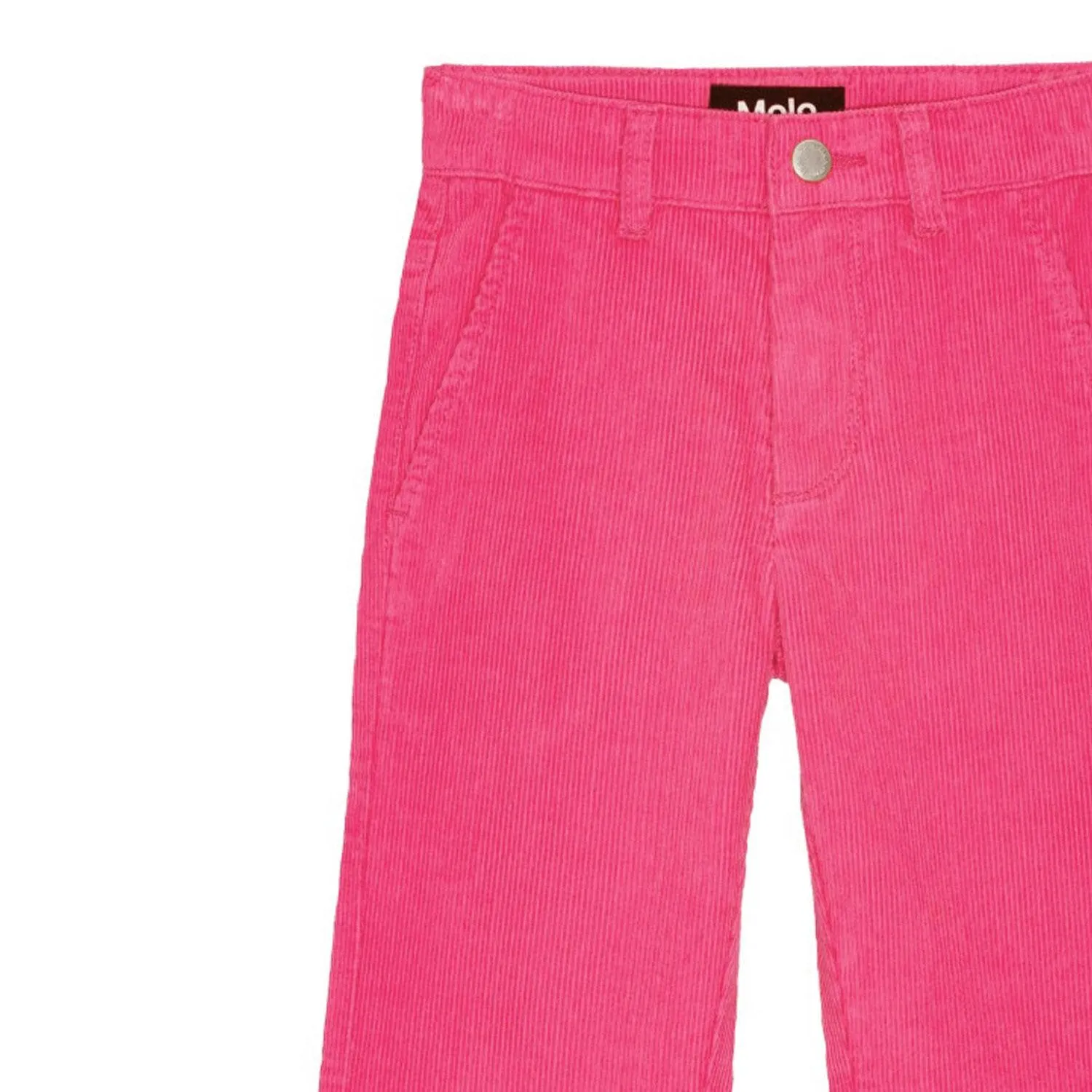 Tween Bottoms | Aida Shocking Pink Flare Corduroys | Molo